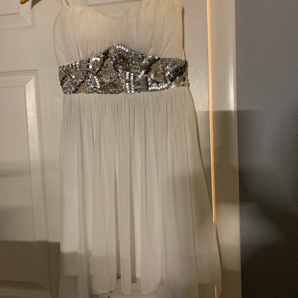 Junior’s (size 5) beaded dress. Worn once.